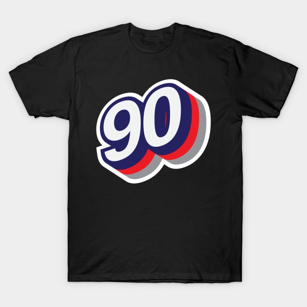 90 T-Shirt by MplusC